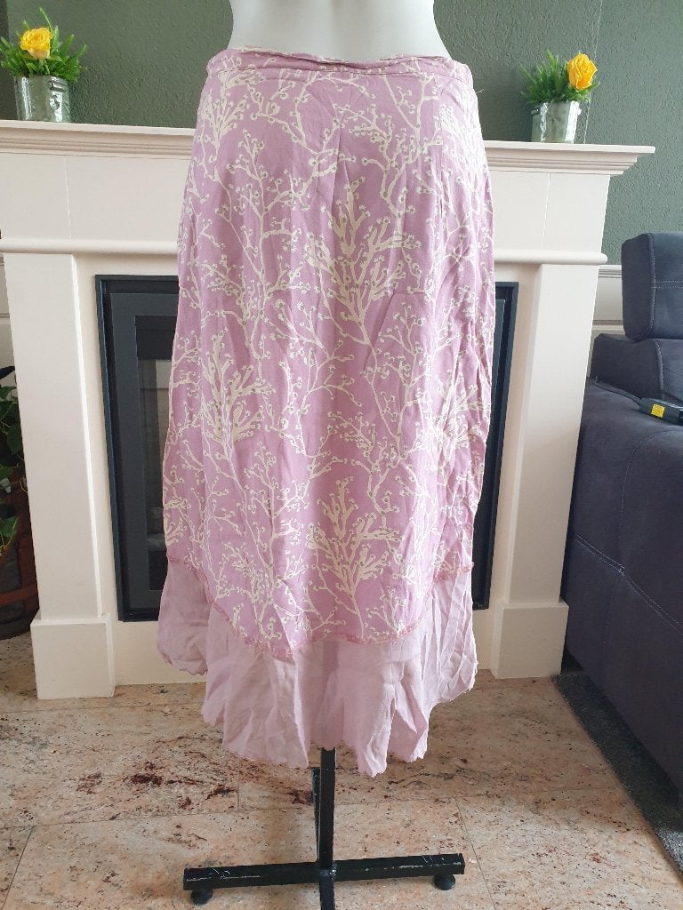 Noa Noa prachtige oud roze rok rokje mt M 38 40, Kleding | Dames, Maat 38/40 (M), Zo goed als nieuw, Knielengte, Roze