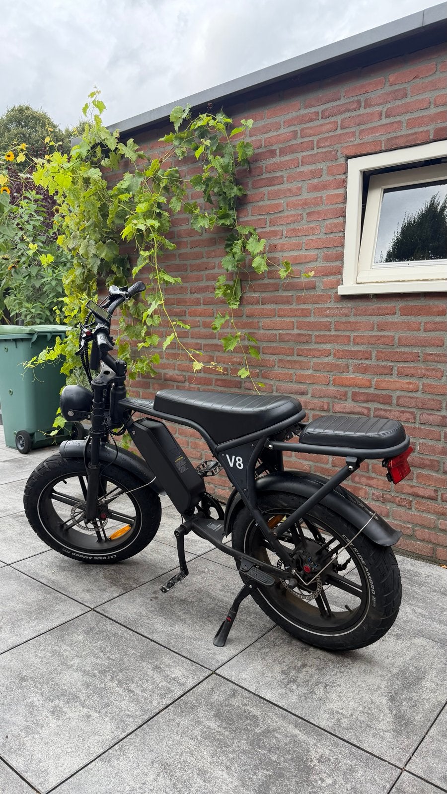 Ouxi V8 2.0 Fatbike E-bike met 2 accu's en accessoires, Fietsen en Brommers, Elektrische fietsen, Zo goed als nieuw, 47 tot 51 cm