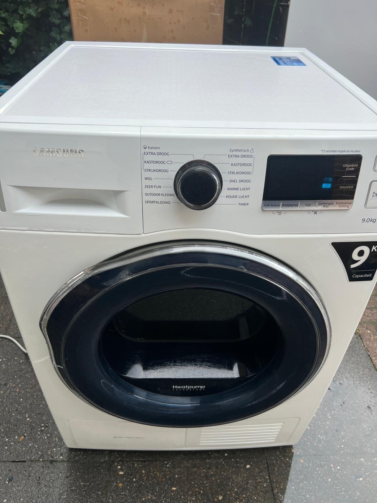 Samsung Warmtepompdroger 9kg - Zo goed als nieuw