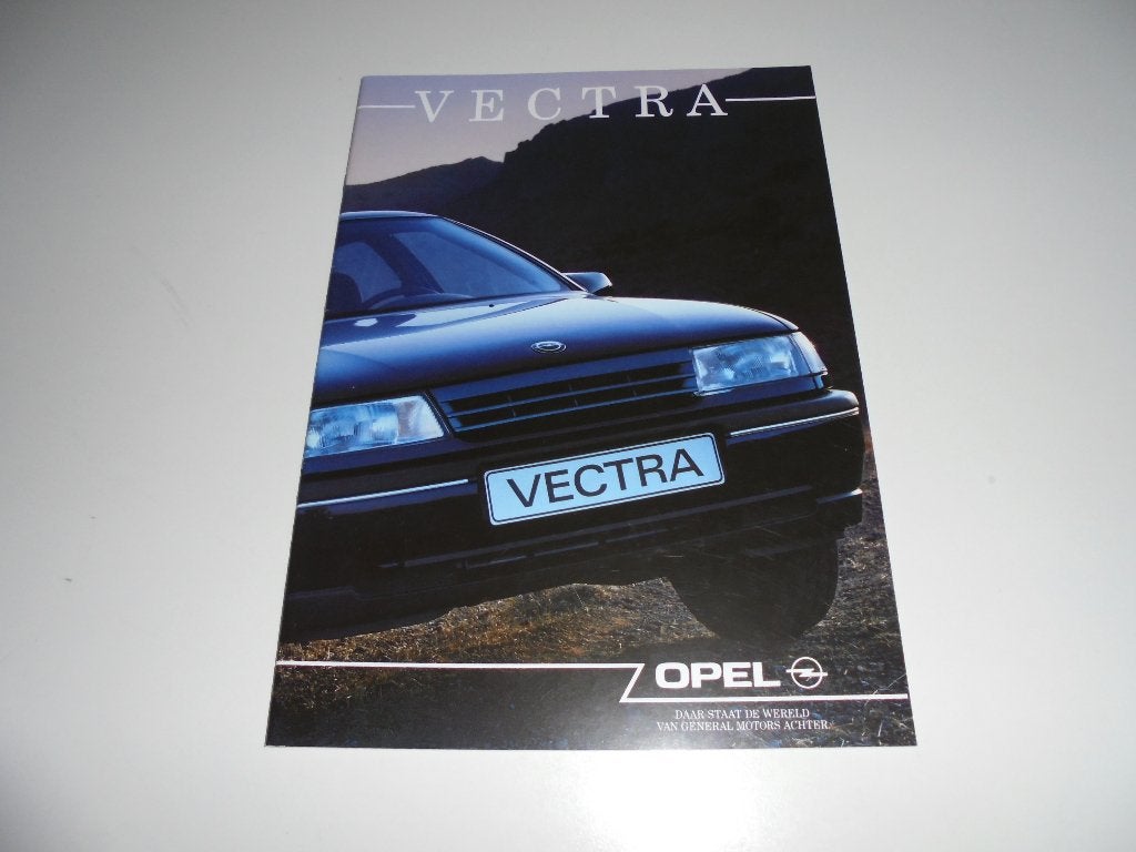 brochure Opel Vectra  1989, Ophalen of Verzenden, Zo goed als nieuw, Opel