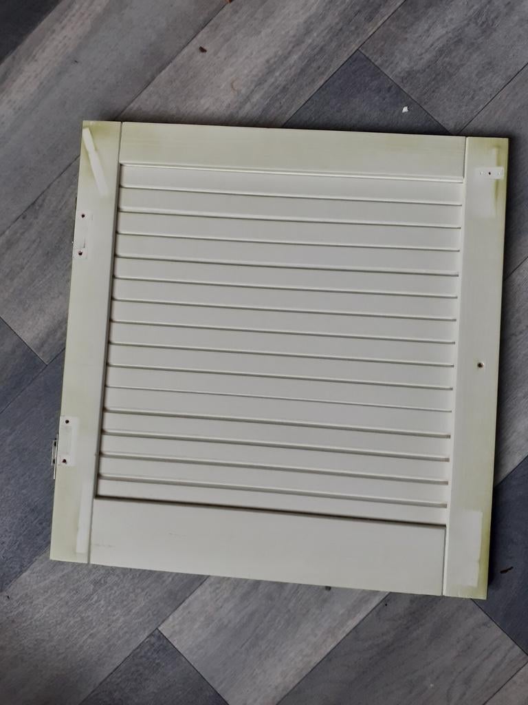 Can Do Louvre Deurtjes 12stuks - 44.5 x 72 en 44.5 x 46.5 cm, Doe-het-zelf en Verbouw, Gebruikt, Minder dan 80 cm, Binnendeur