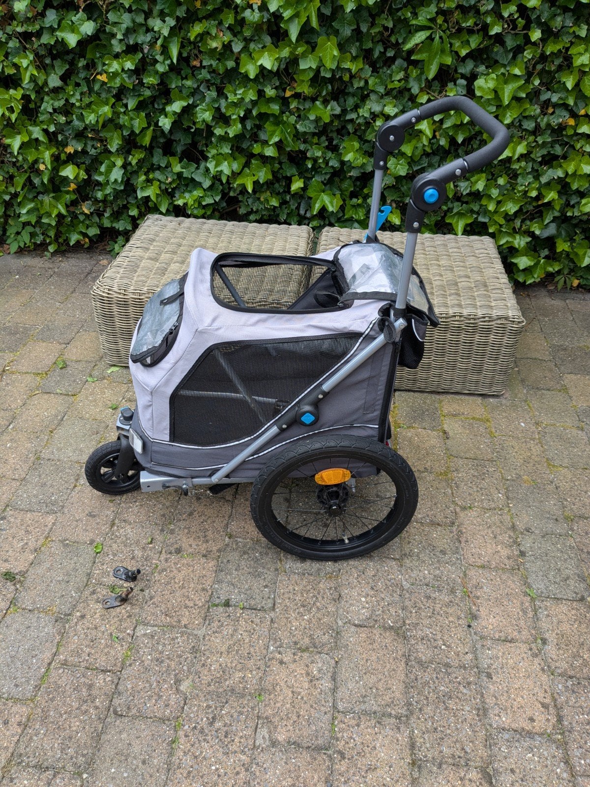Trixie hondenfietskar/buggy maat S, Ophalen, Trixie, Minder dan 20 kg, Opvouwbaar
