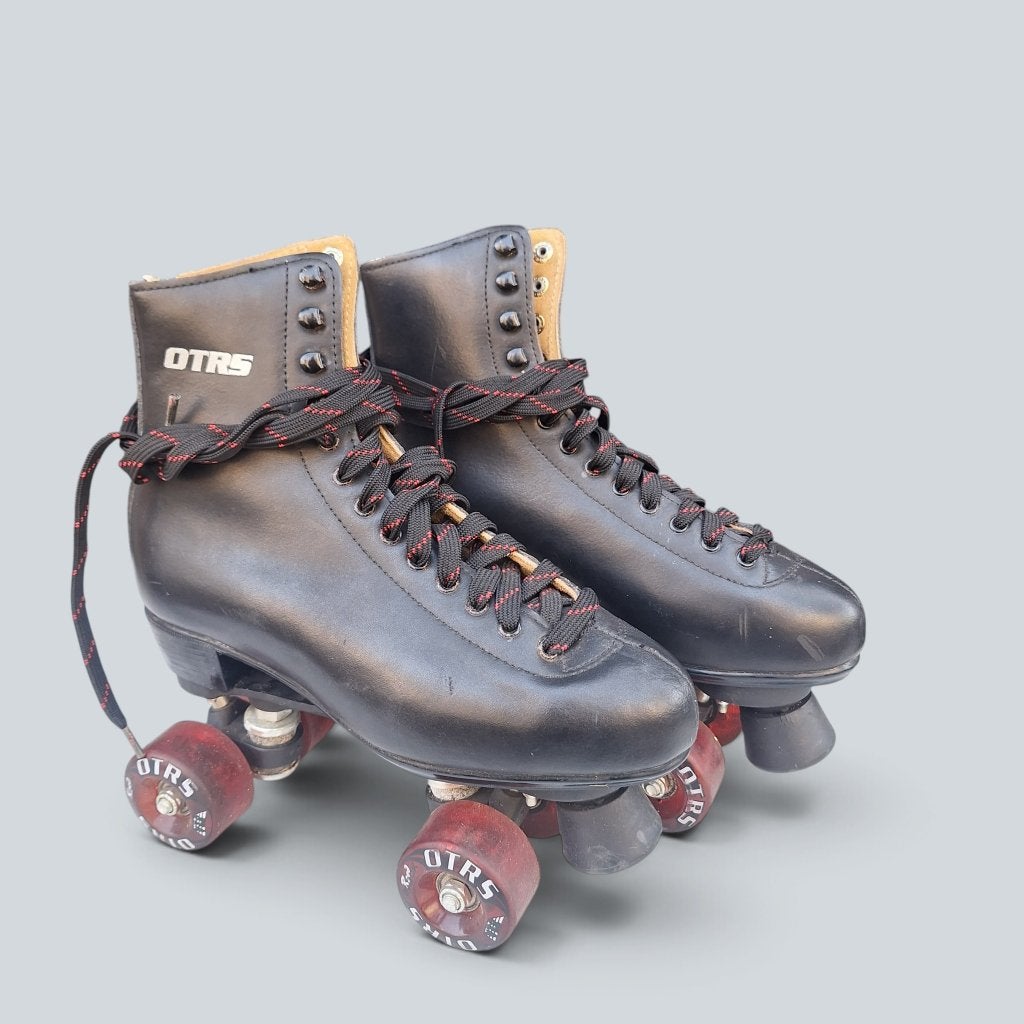 OTRS rolschaatsen - Zwart met rode wielen - Maat 40, Overige merken, Gebruikt, Overige typen, Onbekend