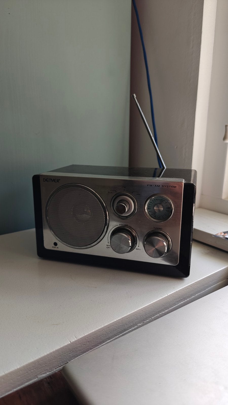 Denver Retro FM/AM Radio in Goede Staat, Ophalen of Verzenden