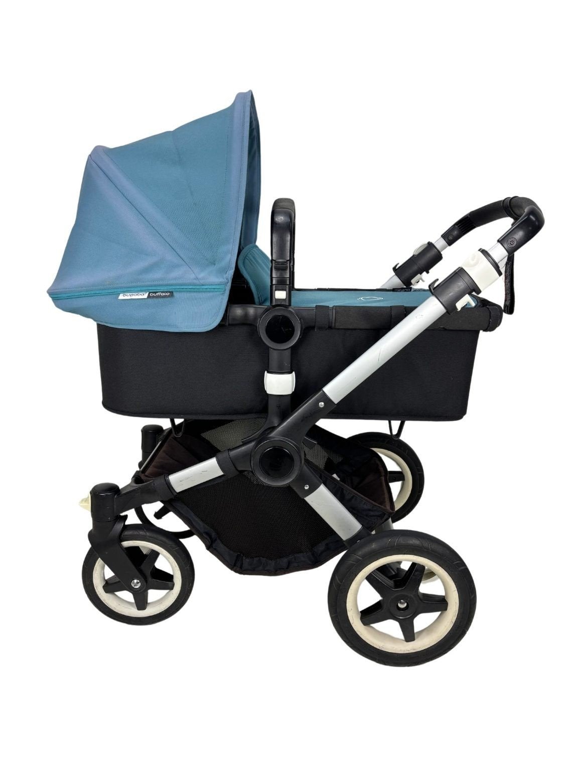 Bugaboo Buffalo petrol blue kimderwagen, Ophalen of Verzenden, Gebruikt, Bugaboo
