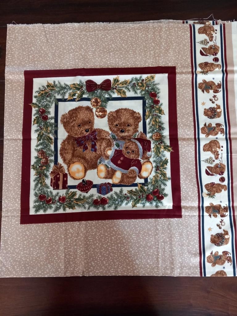 Quiltstof panel Lehmann & Weber kerst, 120 cm of meer, Nieuw, Ophalen of Verzenden, Katoen
