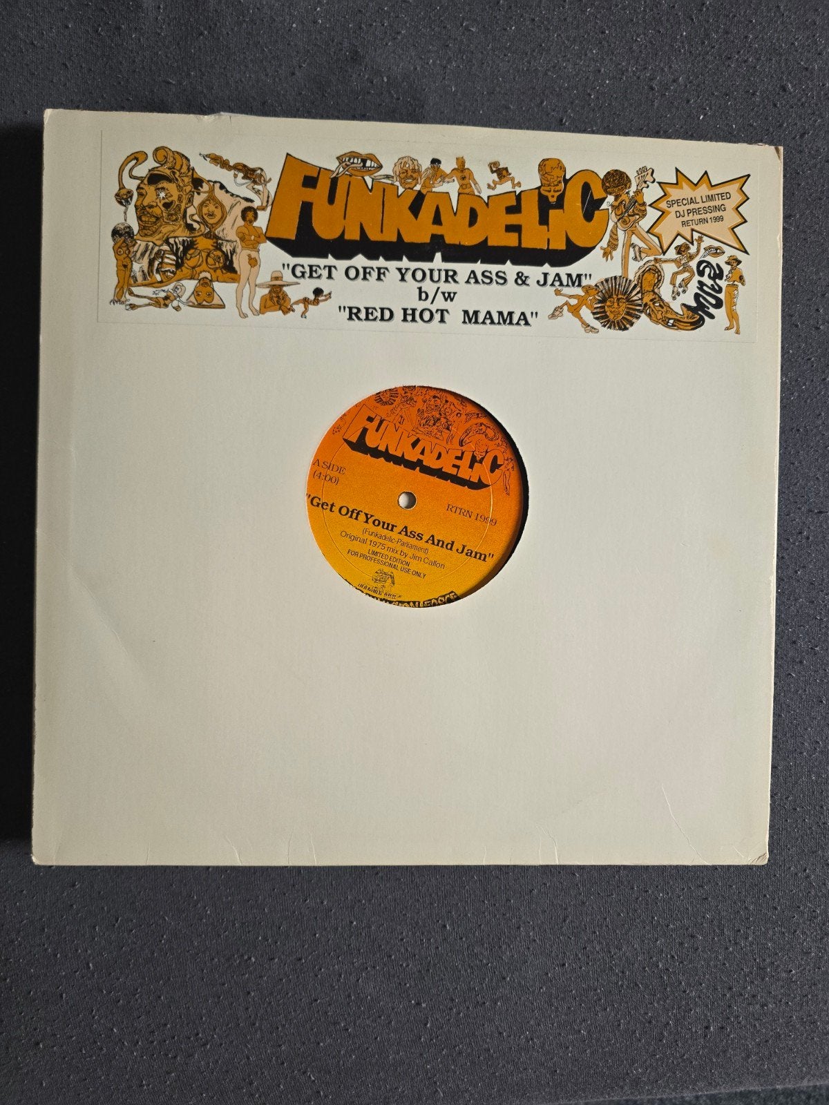 Funkadelic. Get off your ass & jam maxi, Ophalen of Verzenden