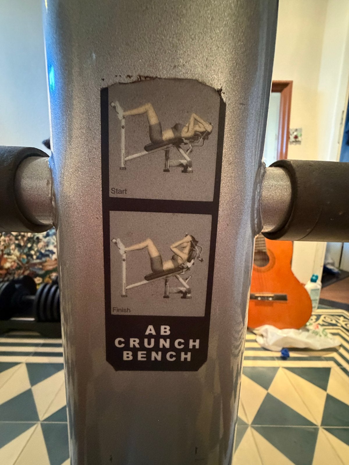 Life Fitness AB Crunch Bench - Buikspiertrainer, Ophalen of Verzenden, Gebruikt, Buik, Fitnessbank