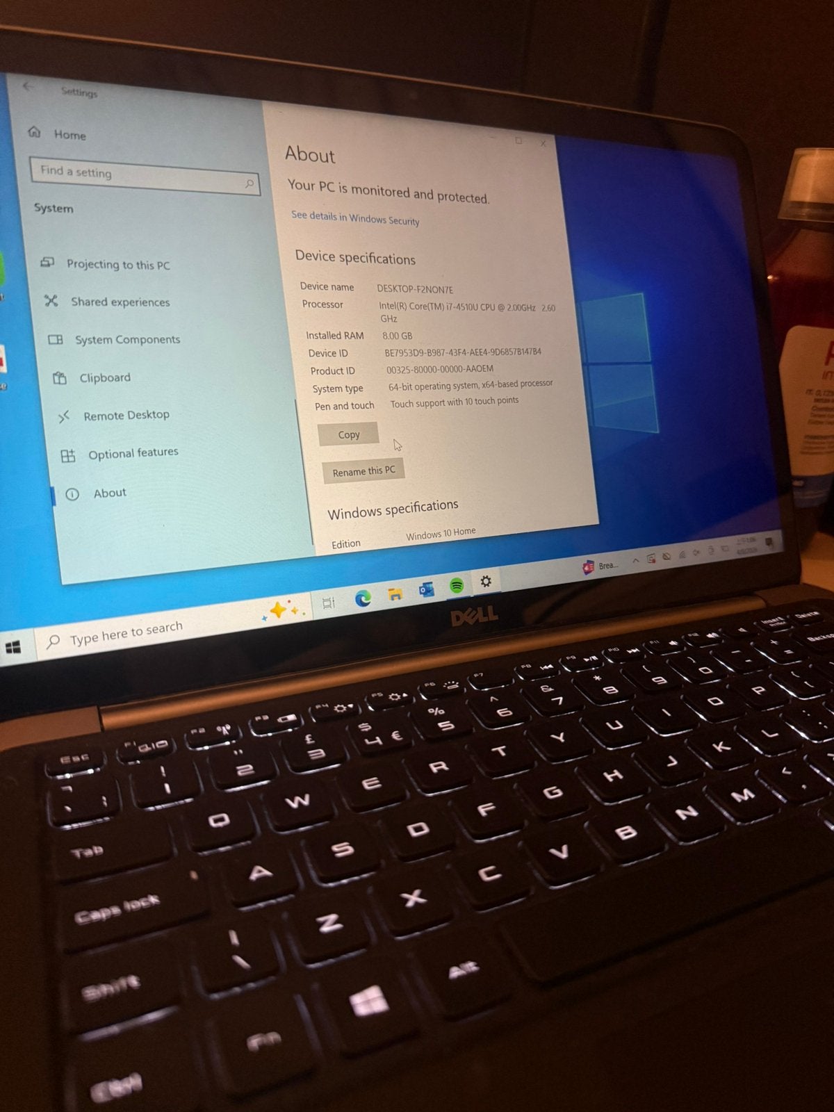 Dell XPS13 9333 laptop, Ophalen, 2 tot 3 Ghz, 8 GB, 13 inch