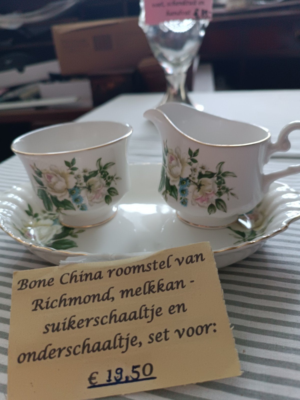 Bone China roomstel porcelain Richmondd, Ophalen of Verzenden