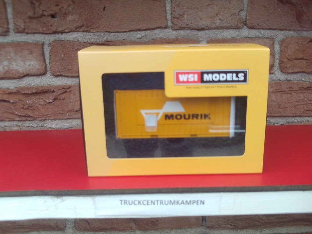 WSI  20  FT  Container  van  Mourik., Ophalen of Verzenden, Nieuw, Bus of Vrachtwagen, Wsi