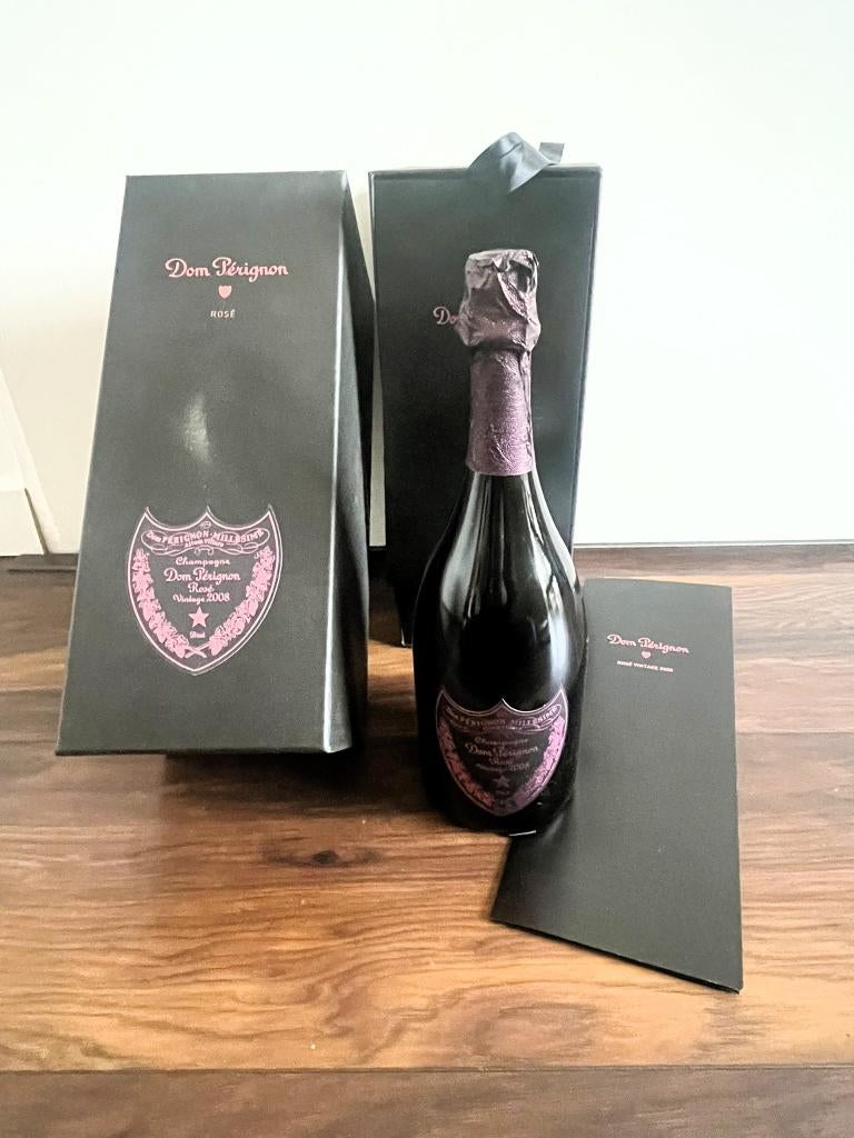 Dom Pérignon Rosé Brut Vintage 2008 Champagne 750ml, Verzenden, Frankrijk, Nieuw, Champagne