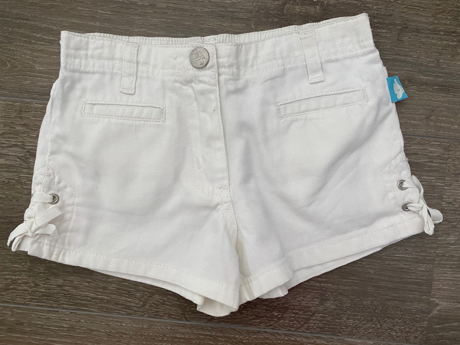Meisjes korte broek wit maat 116., Ophalen of Verzenden, Zo goed als nieuw, Meisje, Broek