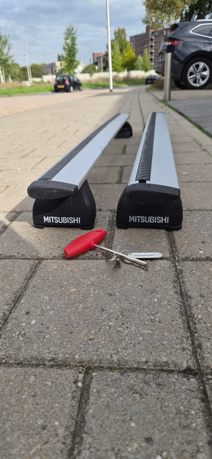 Originele Mitsubishi outlander met sleutel, Auto diversen, Ophalen of Verzenden, Gebruikt