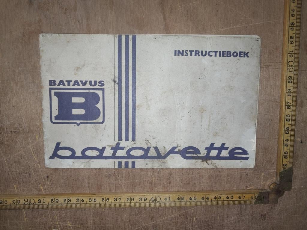 Handleiding Batavus Batavette, Ophalen of Verzenden, Gebruikt