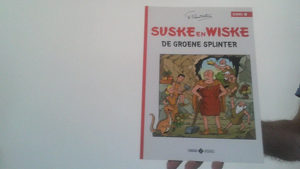 suske en wiske classics 4 de groene splinter uit 2017, Boeken, Eén stripboek, Ophalen of Verzenden, Zo goed als nieuw