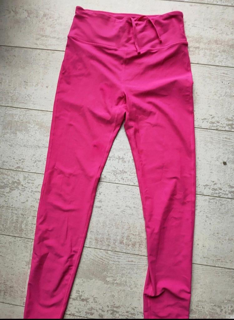 Hema sport fitness legging roze hoge taille band maat S, Maat 38/40 (M), Ophalen of Verzenden, Roze, Fitness of Aerobics