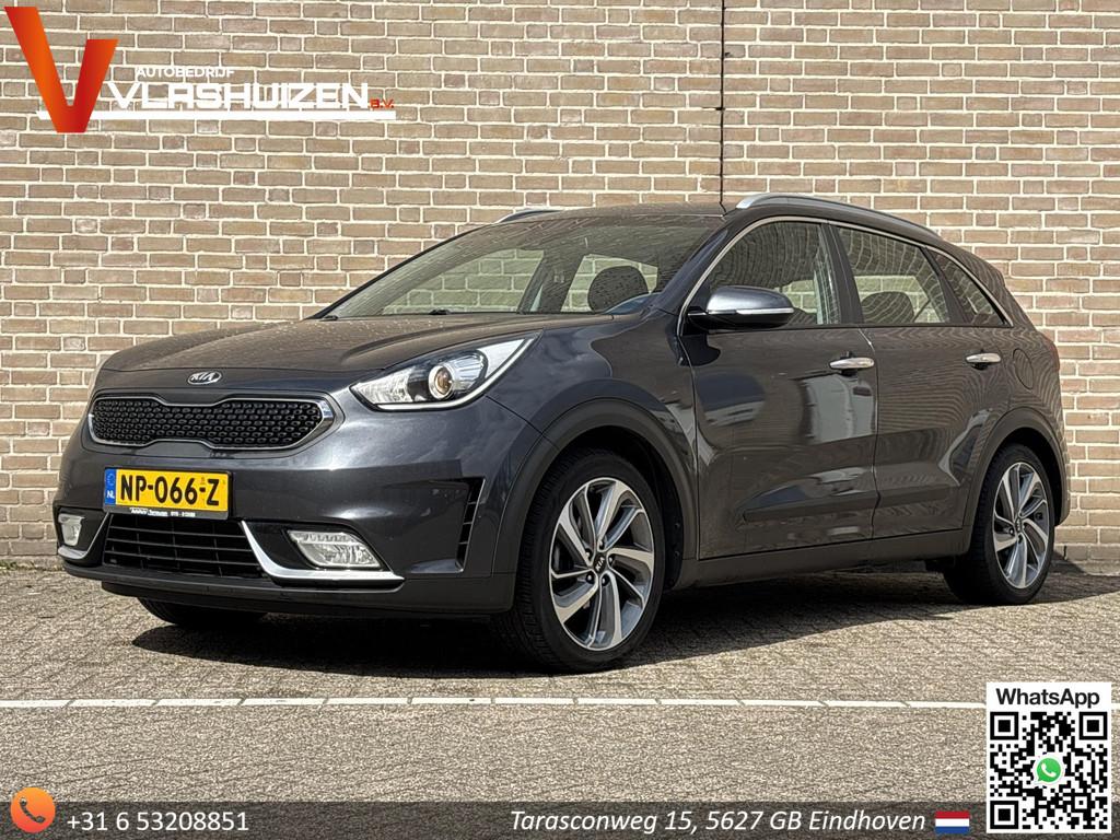 Kia Niro 1.6 GDi Hybrid First Edition | Leder | Climate | Cr, Auto's, Kia, Bedrijf, Te koop, Niro, ABS, Achteruitrijcamera, Airbags