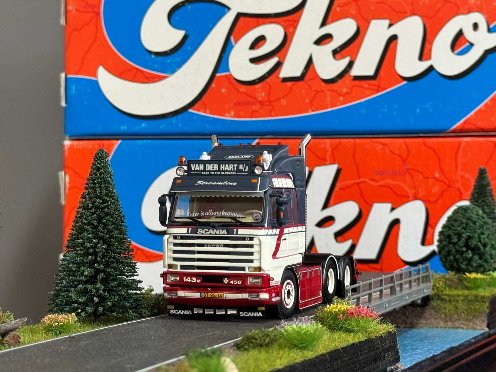 WSI Van Der Hart, Hobby en Vrije tijd, Modelauto's | 1:50, Ophalen of Verzenden, Zo goed als nieuw, Bus of Vrachtwagen, Wsi