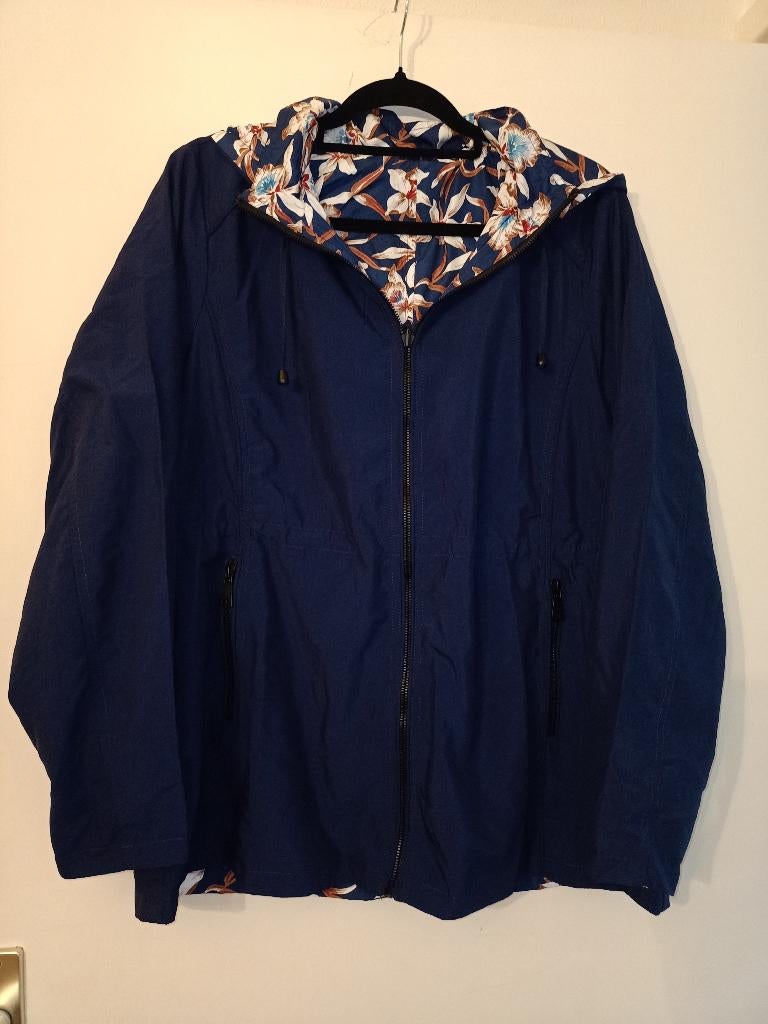 omkeerbaar dragende zomer jas maat XL, Ophalen of Verzenden, Zo goed als nieuw, Maat 46/48 (XL) of groter, Blauw