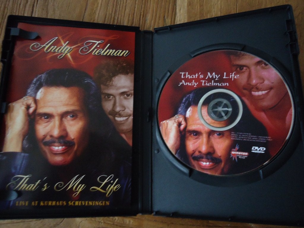 Andy Tielman - That's my life - live muziek concert - DVD +, Cd's en Dvd's, Alle leeftijden, Ophalen of Verzenden, Zo goed als nieuw