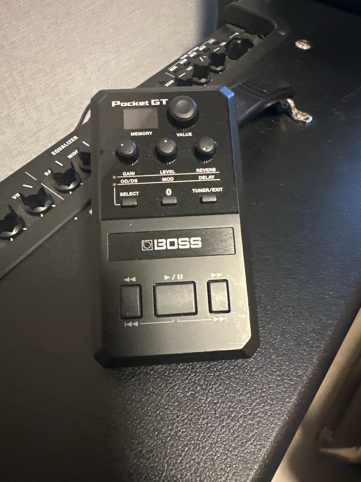 Boss Pocket GT Gitaar Multi-effect Processor, Ophalen of Verzenden, Zo goed als nieuw, Distortion, Overdrive of Fuzz