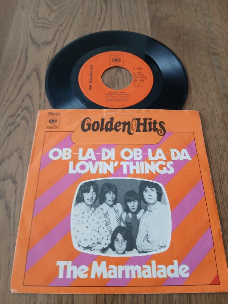 VINYL SINGLE   THE MARMELADE  1972, Ophalen of Verzenden, Zo goed als nieuw, Overige formaten