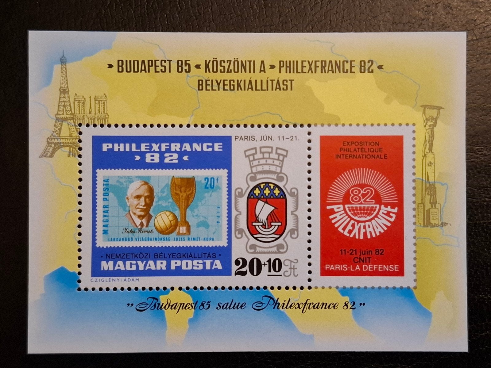 Hongarije 1982 WK voetbal Spanje, Ophalen of Verzenden, Postfris