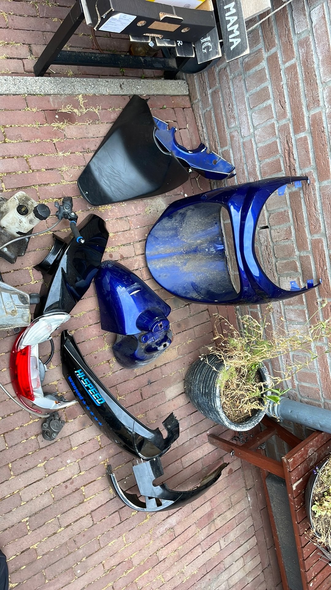 Onderdelen Vivacity, Fietsen en Brommers, Scooters | Peugeot, Ophalen of Verzenden, Zo goed als nieuw, Benzine, Vivacity