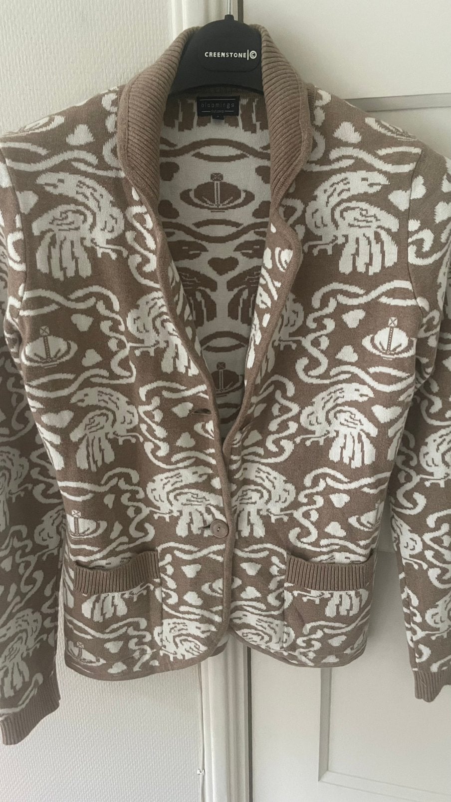 Te koop: vest, Blooming, beige, maat S, Ophalen of Verzenden, Zo goed als nieuw, Maat 38/40 (M), Beige