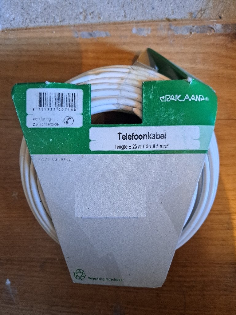 telefoonsnoer / telefoonkabel, Ophalen of Verzenden, Nieuw