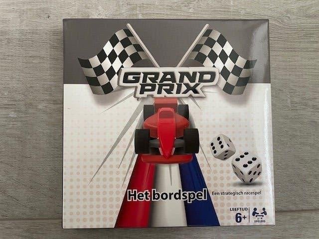 Strategisch Racespel - Grand Prix - Pocket Gezelschapspel, Een of twee spelers, Ophalen of Verzenden, Zo goed als nieuw