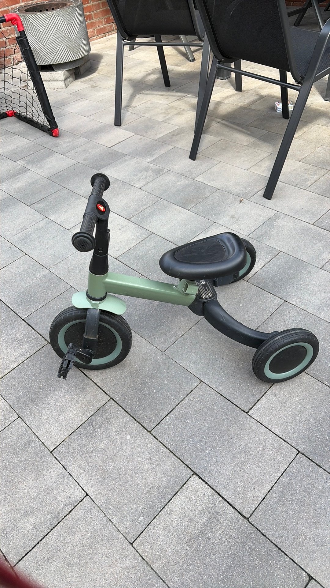 Leuke kinder drie wieler/ loopfiets, Ophalen, Gebruikt