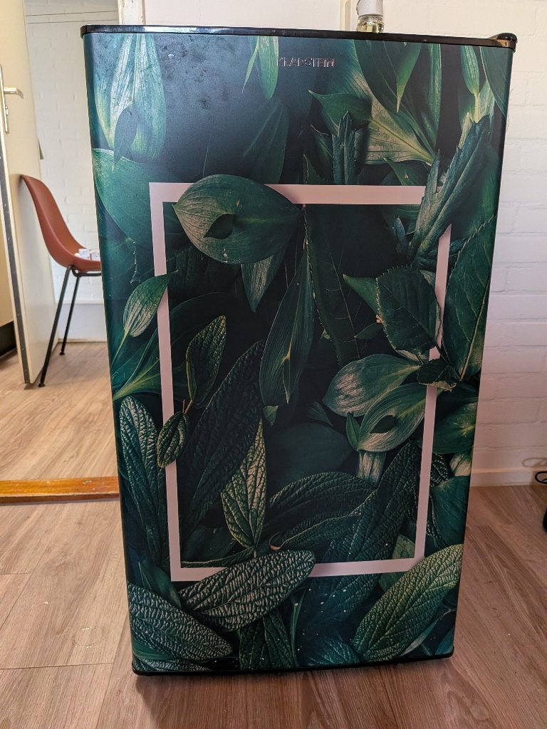 Koelkast (mini fridge and freezer), 85 tot 120 cm, Ophalen of Verzenden, 45 tot 60 cm, Met vriesvak