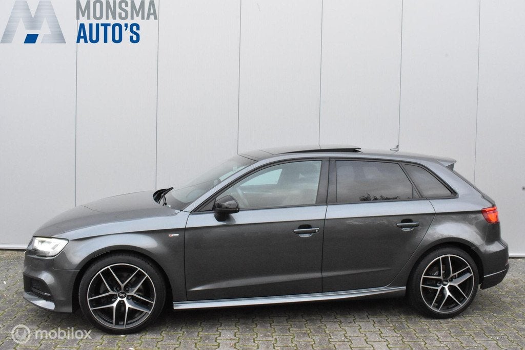 Audi A3 Sportback 2.0 TFSI quattro S-Line Pano Virtual Leder, Auto's, Audi, Automaat, 730 kg, Euro 6, 1984 cc