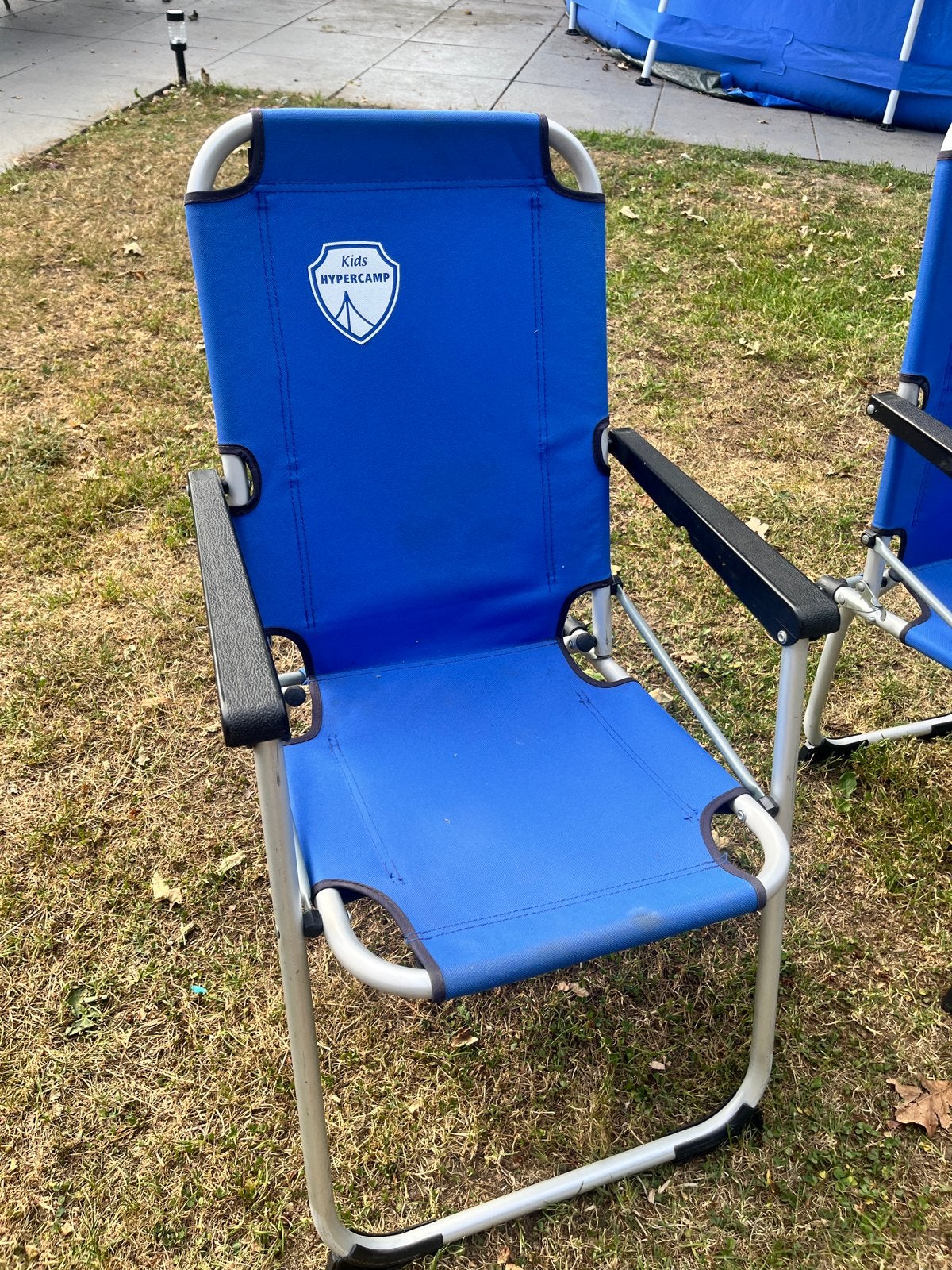 Gebruikte Kids Hypercamp Campingstoel - Blauw (2 stuks), Ophalen, Gebruikt, Campingstoel
