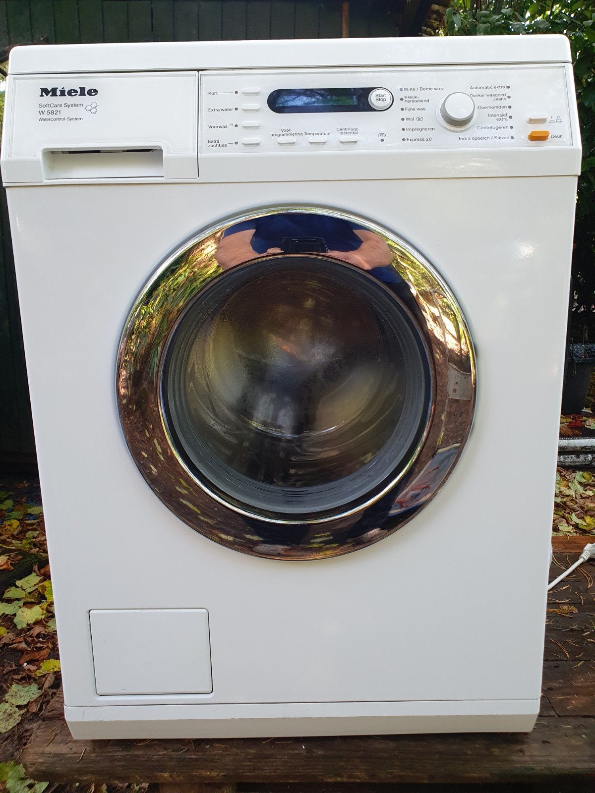 Miele softcare wasmachine, Ophalen, Zo goed als nieuw, Voorlader, 85 tot 90 cm
