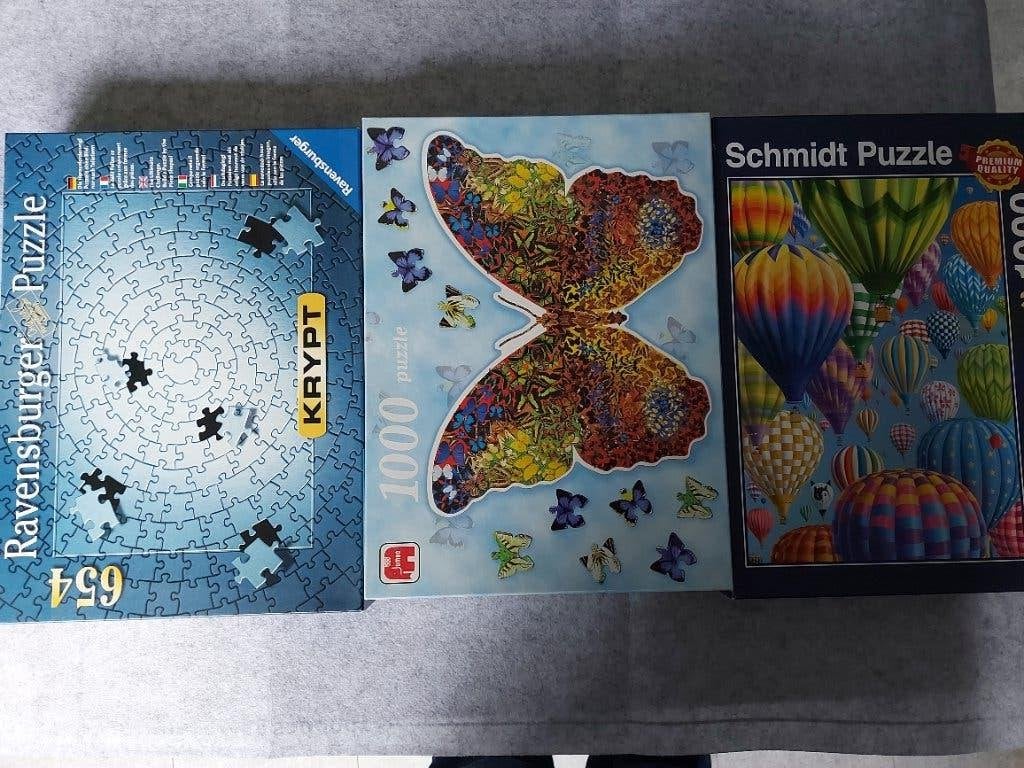 Div. Puzzels 1000 stukjes, Ophalen of Verzenden, 500 t/m 1500 stukjes, Zo goed als nieuw, Legpuzzel
