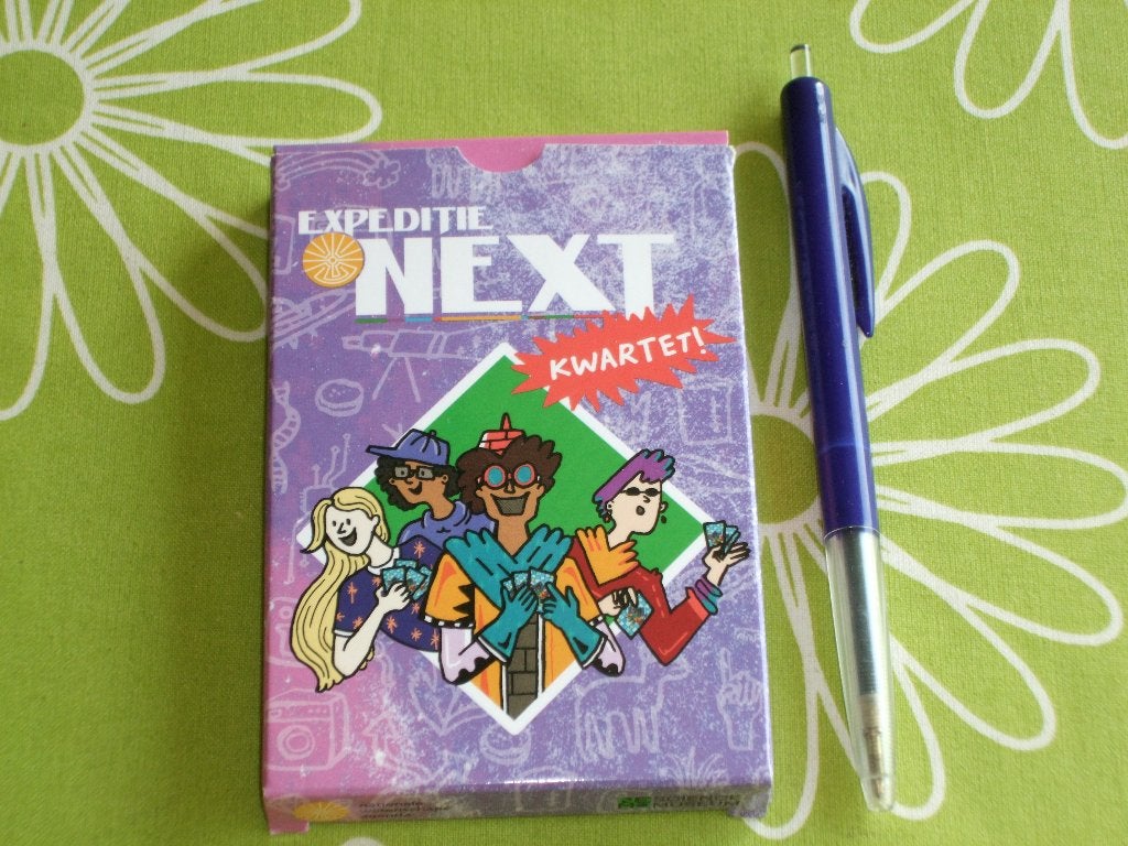 Expeditie Next kwartet - verzamel wetenschappelijke feitjes, Ophalen of Verzenden, Zo goed als nieuw, Kwartet(ten)