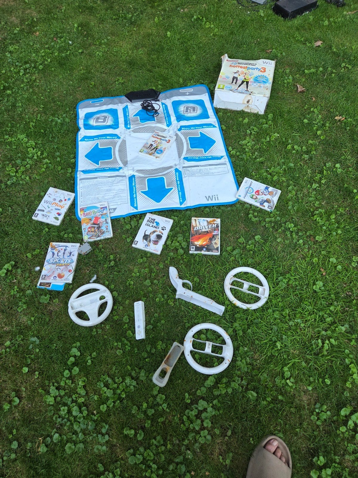 Wii Dansmat, spellen en accessoires, Ophalen, Gebruikt, Overige genres, Eén computer