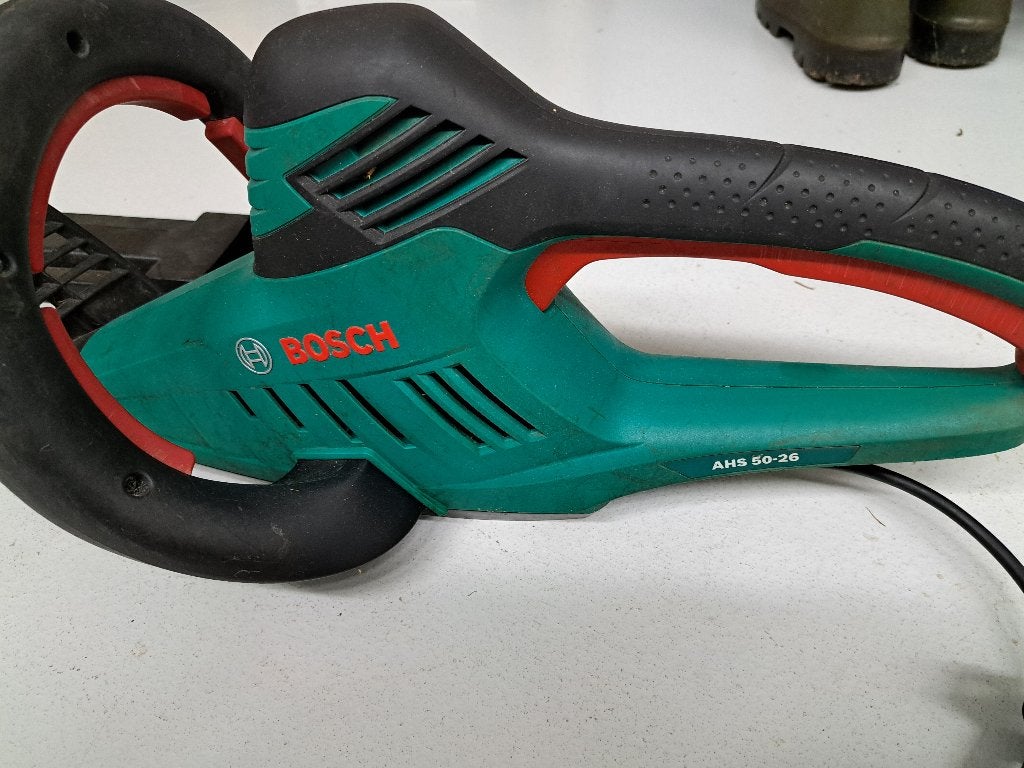 te koop Bosch heggenschaar, Ophalen of Verzenden, Gebruikt, Elektrisch, Bosch