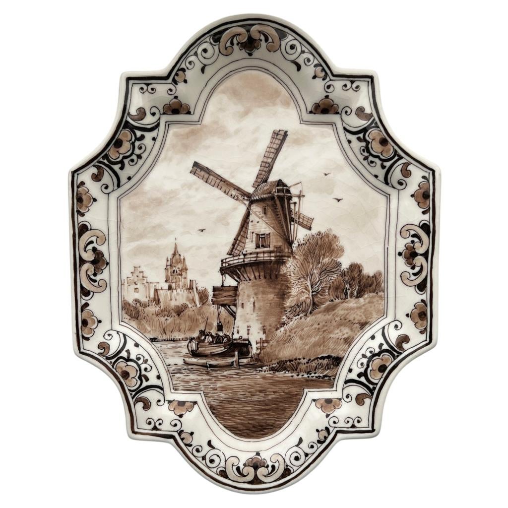 Wandbord molen – De Porceleyne Fles (1976), Ophalen