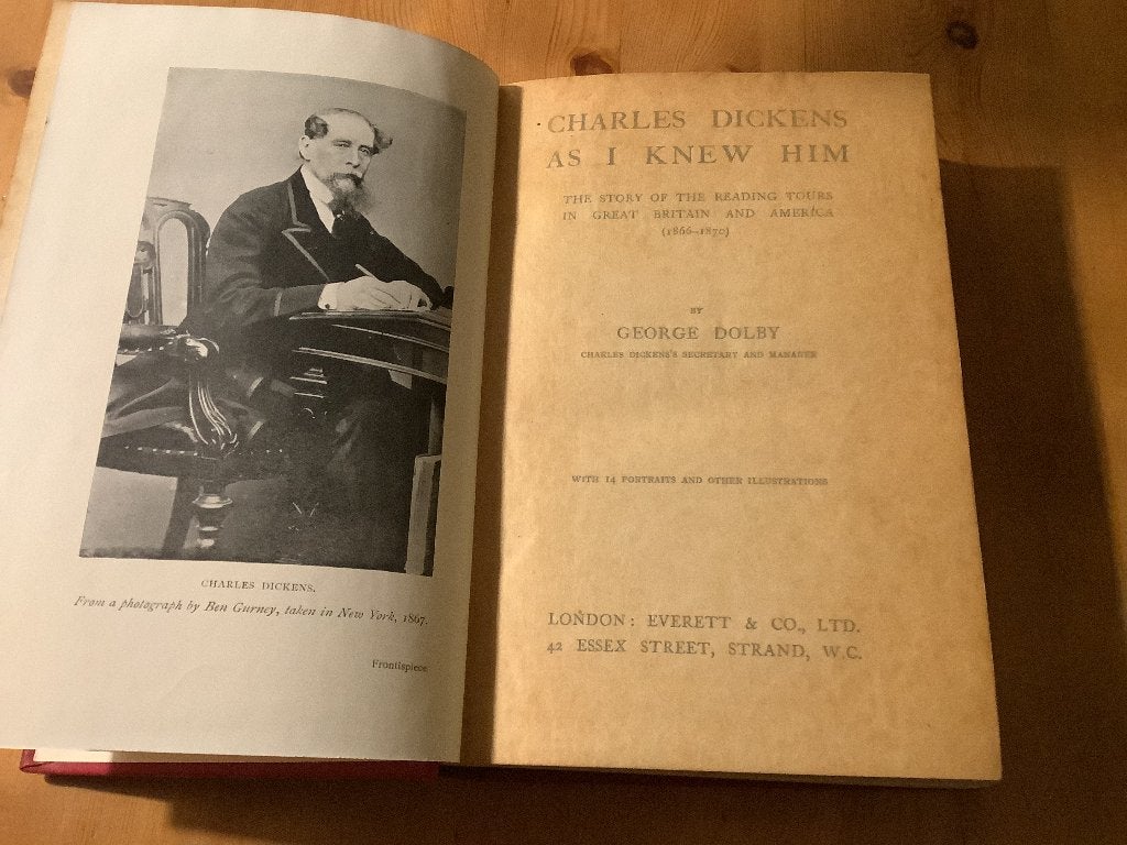 Charles Dickens/Dolby, Charles Dickens as I knew him, 1912, Antiek en Kunst, Ophalen of Verzenden, Charles Dickens/Dolby