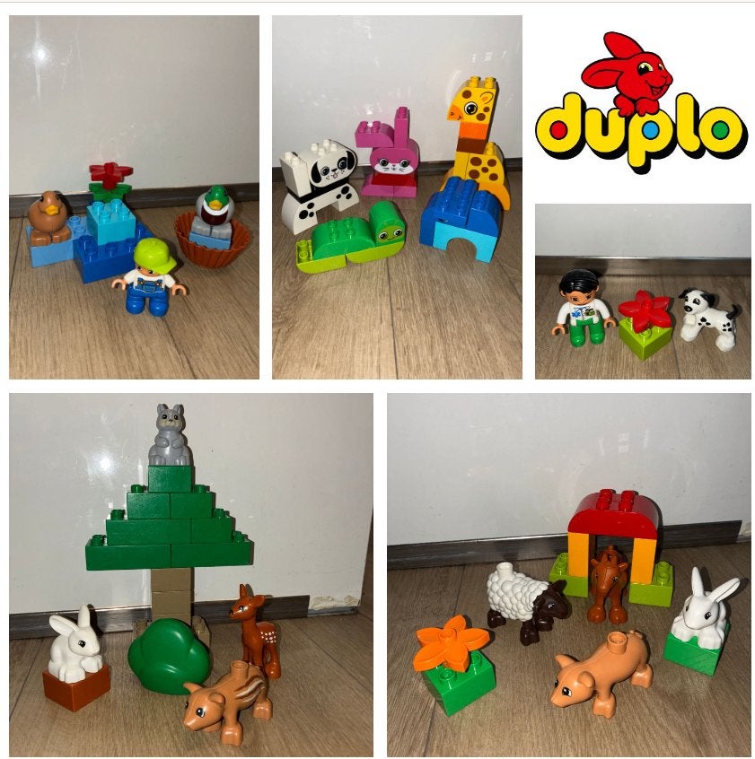 Lego duplo dieren set 1, Kinderen en Baby's, Speelgoed | Duplo en Lego, Ophalen of Verzenden, Zo goed als nieuw, Duplo
