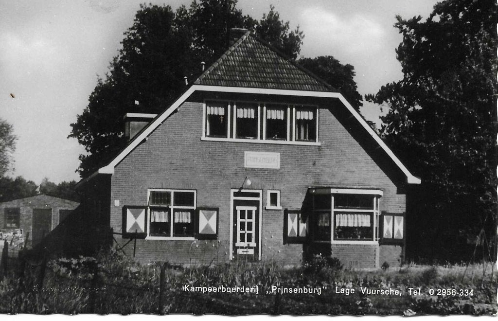 Lage Vuursche- -Kampeerboerderij Prinsenburg., Ophalen of Verzenden, 1960 tot 1980, Ongelopen, Utrecht