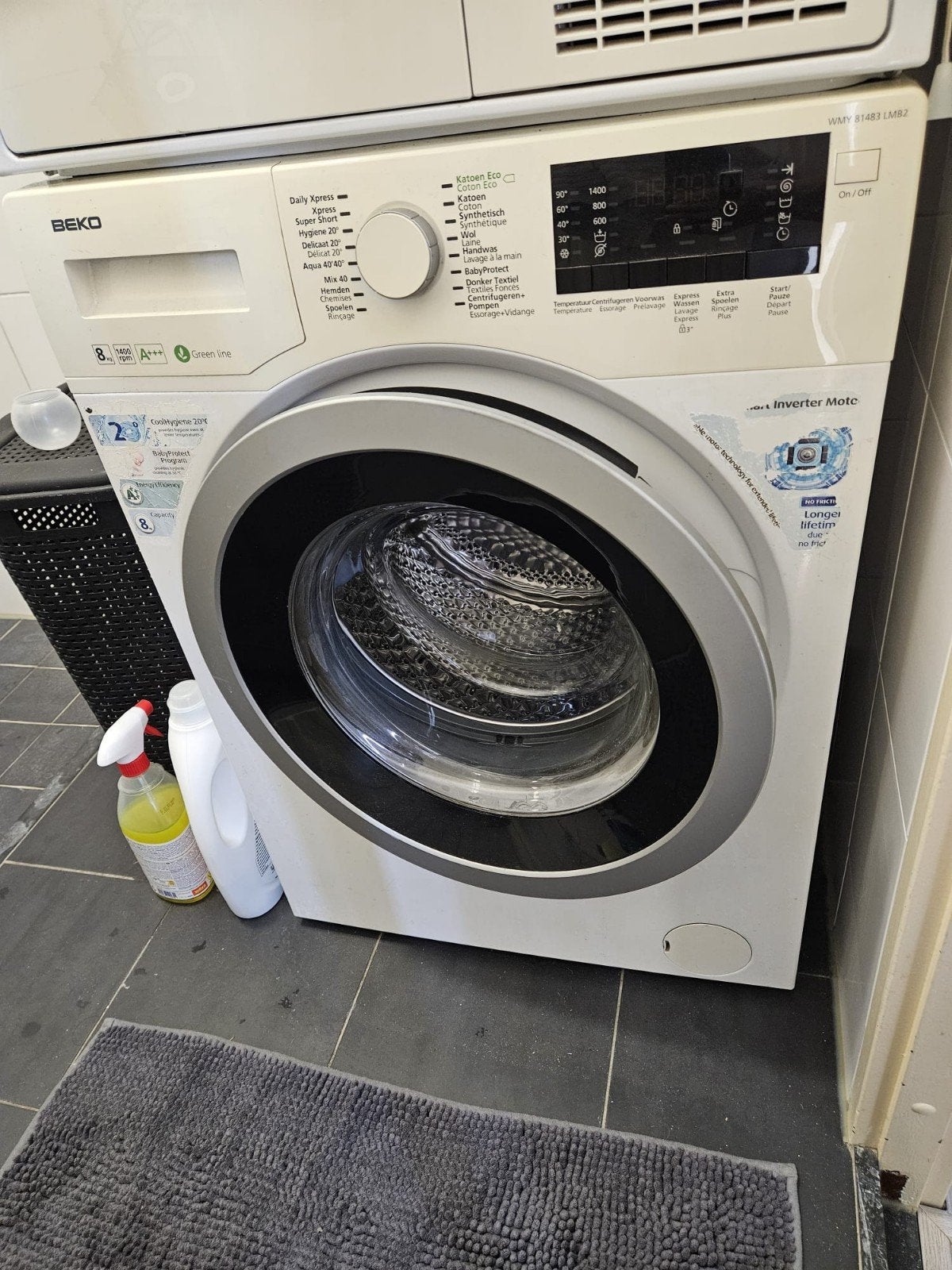 Beko Wasmachine, 1200 tot 1600 toeren, Gebruikt, 8 tot 10 kg, Ophalen of Verzenden