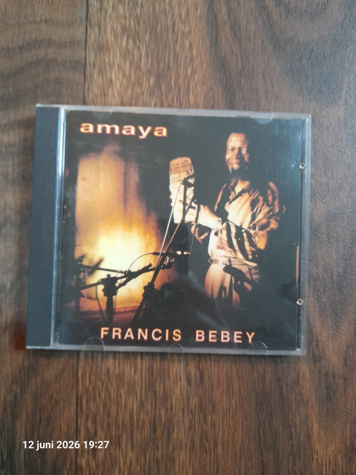 Francis Bebey - Amaya CD (Wereldmuziek), Ophalen of Verzenden, Gebruikt