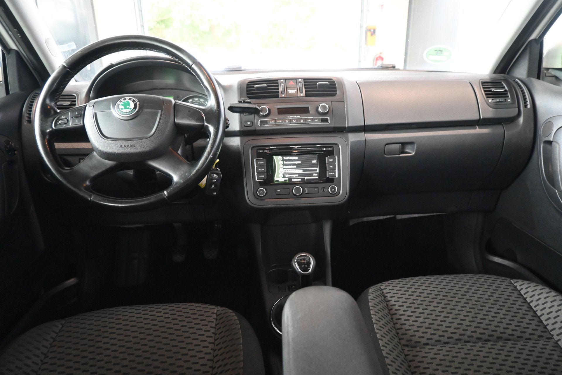Skoda Fabia Combi 1.2 TDI Greenline Businessline Clima Cruis, Voorwielaandrijving, Euro 5, Stof, Zwart