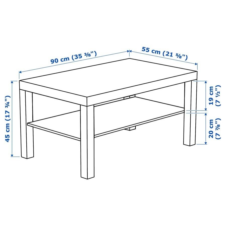 Salontafel, Huis en Inrichting, Tafels | Salontafels, 100 tot 150 cm, Nieuw, Minder dan 50 cm, Rechthoekig