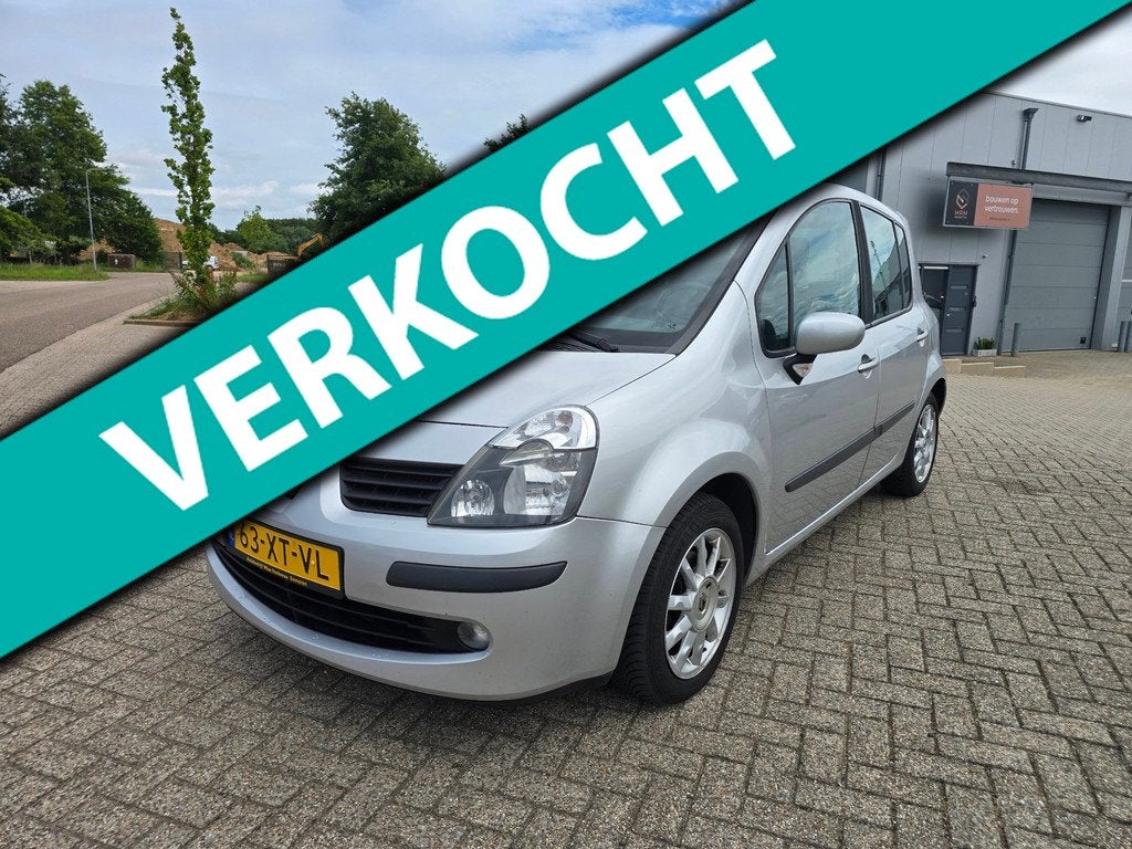 Renault Modus 1.2-16V Dynamique Q Automaat, Auto's, Renault, Automaat, Lichtsensor, Gebruikt, Origineel Nederlands